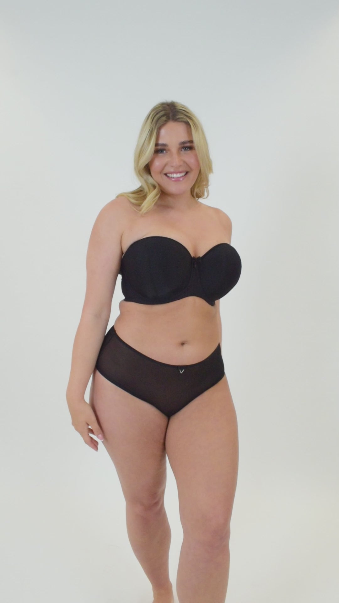 Curvy Kate - Get your Luxe on! This bestselling strapless bra has a balcony  shape with vertical flat seamed cups that encase the breast for a secure  fit. Shop now and give